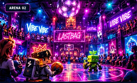 Detailed DISCO HOUSE arena artwork